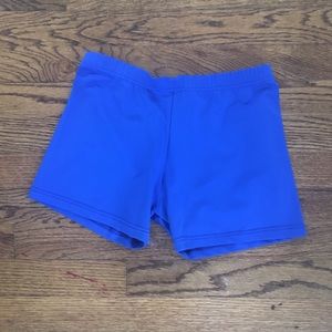 Blue spandex in great condition!